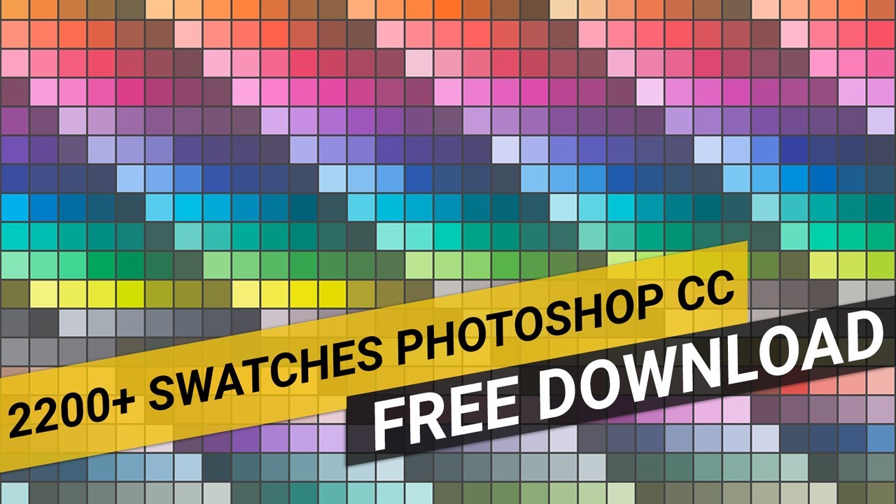2200+ Swatches Pack For Photoshop By Bandhan Studio - YouTube