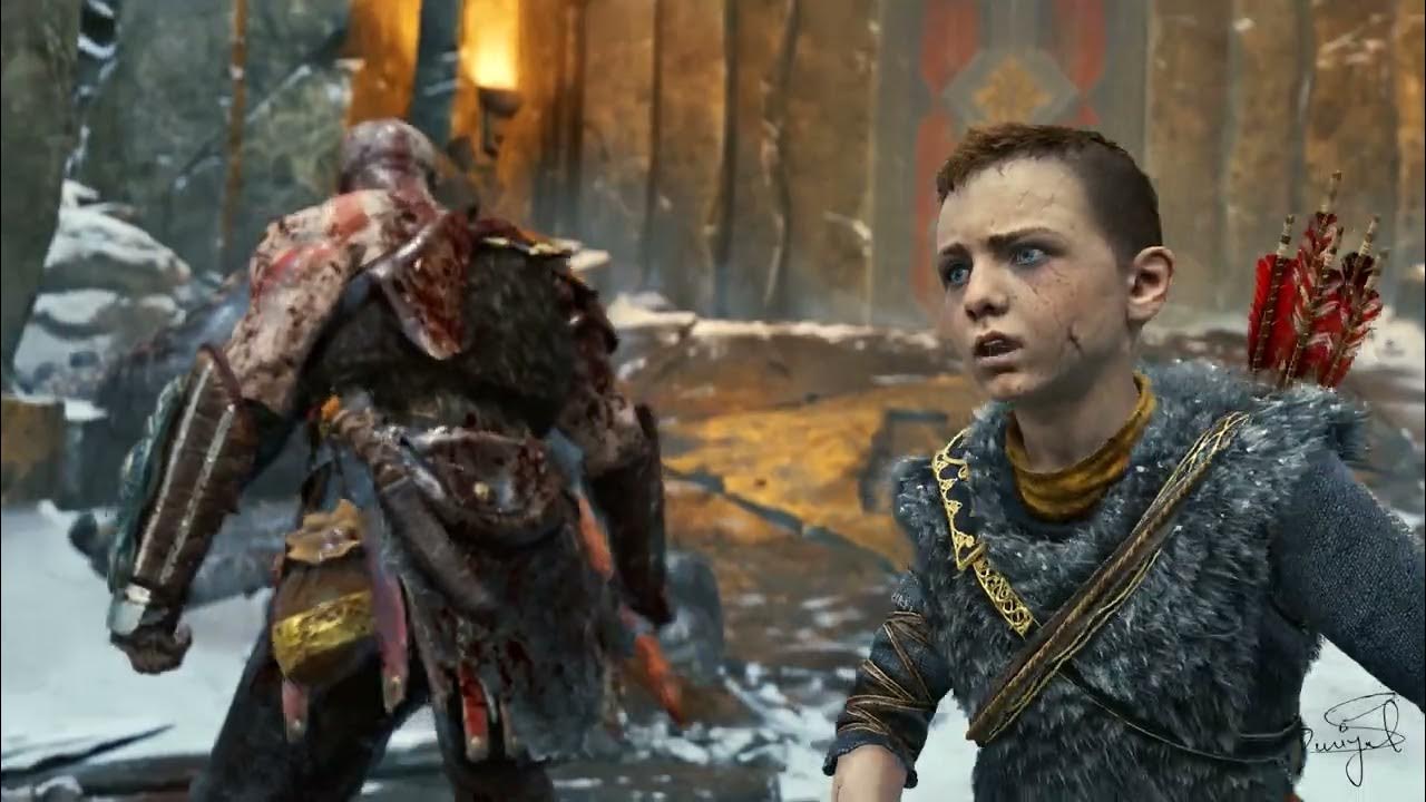 God of War Raganrok Return to the witch's cave walkthrough Part 10 YouTube