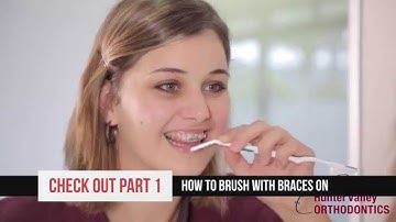 Part 3 Clever ways to floss with braces on