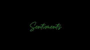 LASACEM - SENTIMENTS (Official Visualiser)