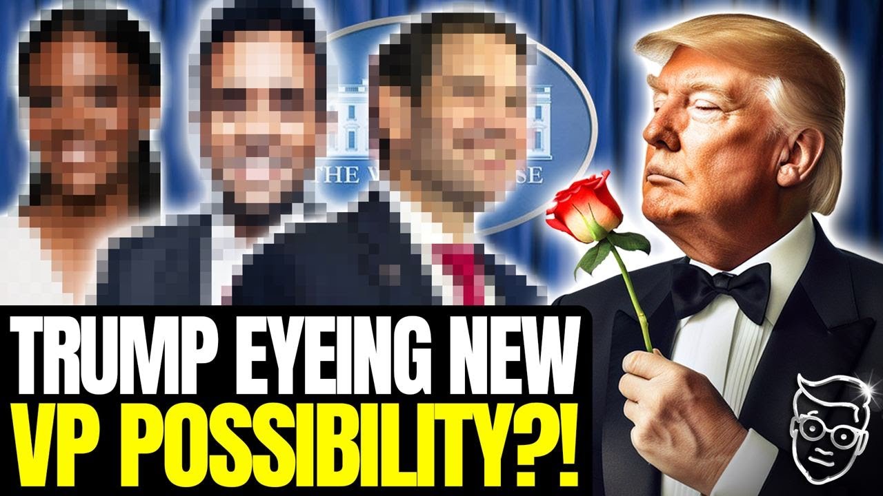 New Trump Vice President Front-Runner LEAKED |  You'll Never Guess Who It Is 🚨