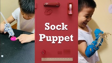 Recycle Art - How to make a Sock Puppet