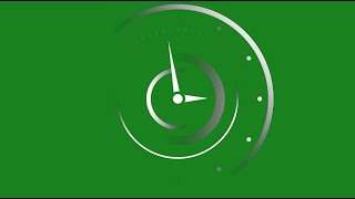 4k Green Screen Wall Clock Time Lapse An Running Time green screen clock