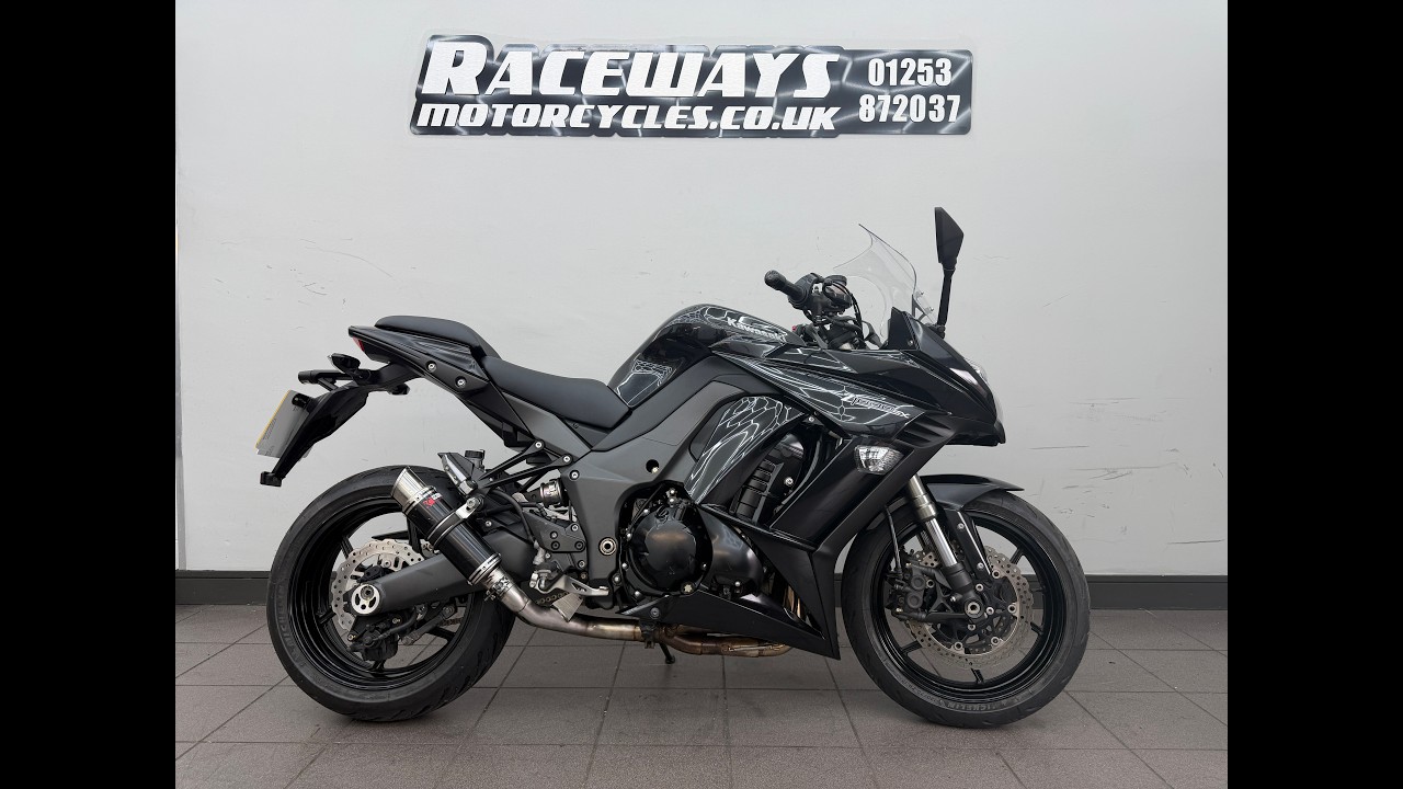 KAWASAKI Z1000SX 2014 14,947m 19828 - YouTube
