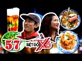 BIỆT ĐỘI X6 | Tập 57 | Dàn sao Việt 'lạc trôi' giữa rừng đồ ăn chợ Bến Thành | 170217