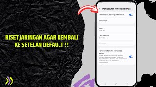 Cara Riset Jaringan di Hp Android