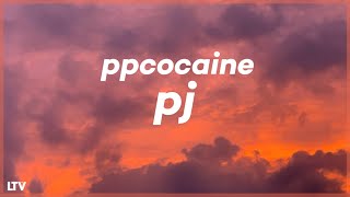 ppcocaine - PJ (Lyrics) 🎵 | "Bitch, did you hear what the fuck I said?"