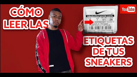 ¿Cómo leer las etiquetas de los zapatos?