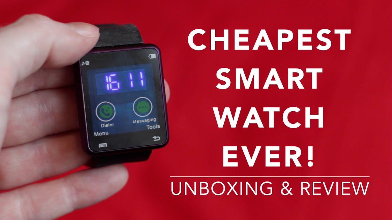 world's cheapest smartwatch
