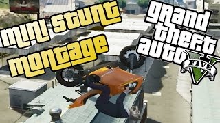 GTA5 Online Mini Stunt Montage (First Attempt At Stunting)