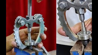 SECRET!! Learn How to make a Metal Puller Tool for Metal Tool Take You To Another Level Of work