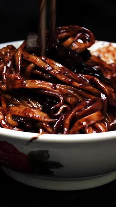 Korean Jajangmeyon Made With Simple Ingredients! 자장면