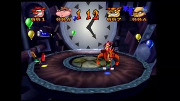Crash Bash gameplay 2 players Part 2