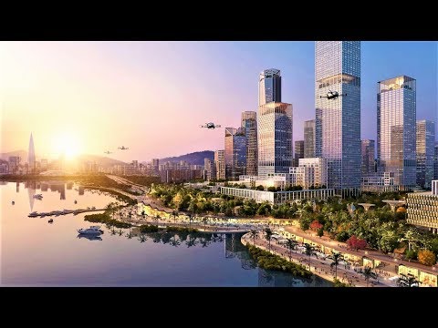 China's DRONE ONLY City of the Future - $5 Billion Megaproject