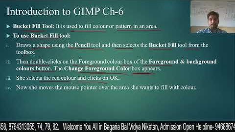 Introduction to GIMP -8 (Ch-6)