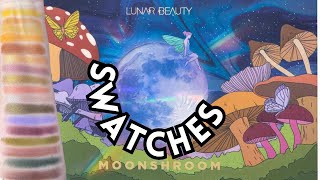 Lunar Beauty Moonshroom Color Palette Reveal, Swatches, & Thoughts