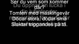 Miniatura de vídeo de "Skitarg - Släck ett ljus (Lyrics)"
