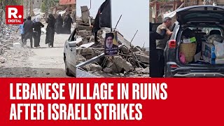 Lebanese Village Alta Al-Shaab In Ruins After Israeli Strikes | Israel Hamas War