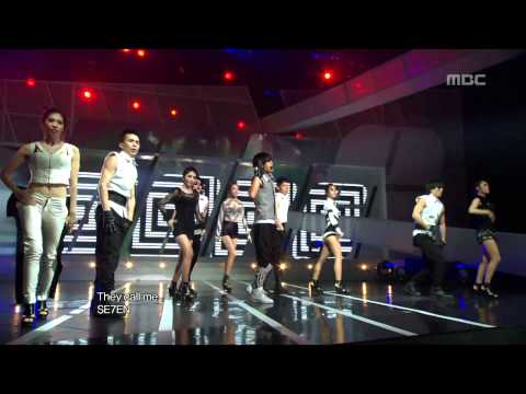 SE7EN Better Together 세븐 베러 투게더 Music Core 20100821