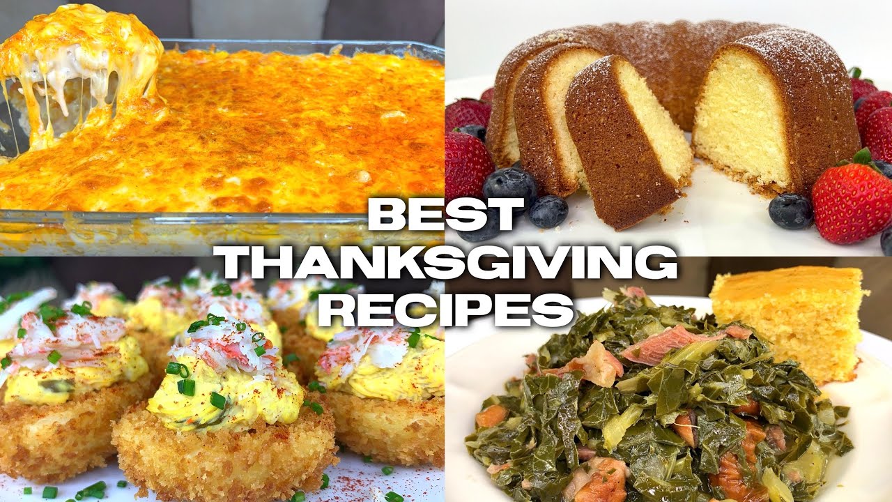 THANKSGIVING RECIPES TO IMPRESS YOUR FAMILY! - YouTube
