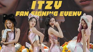 4K] ITZY（있지) 'FAN SIGNING EVENT' | BORN TO BE 팬사인회 240207