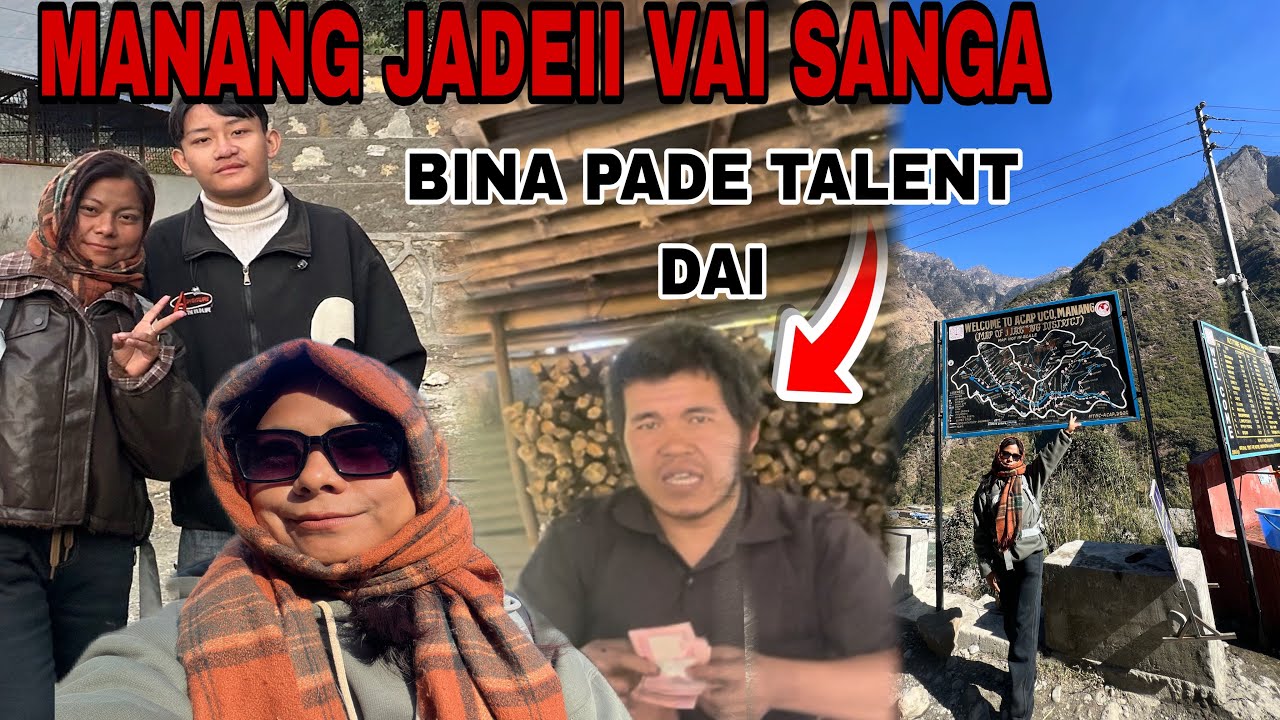 SAMIR VAI SANGA MANANG JADEI/BATO MA KHATRA TALENT DAI SANGA VET/TARA EK PADNU VAYENA RE😱ACHAMA VAYE