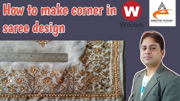 how to make c type corner in wilcom 2006 | amrish virani