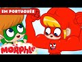 Os super-heróis mascarados! | Morphle em Português | Desenhos Animados para Crianças em Portugues