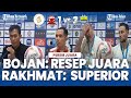 Pelatih Persib Bojan Tak Punya Resep Khusus JUARA, Pelatih MU Rakhmat Akui Persib Sangat Superior