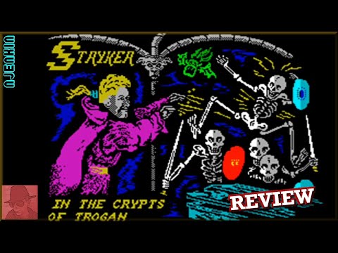 Stryker : In the Crypts of Trogan - on the ZX Spectrum 48K !! with
