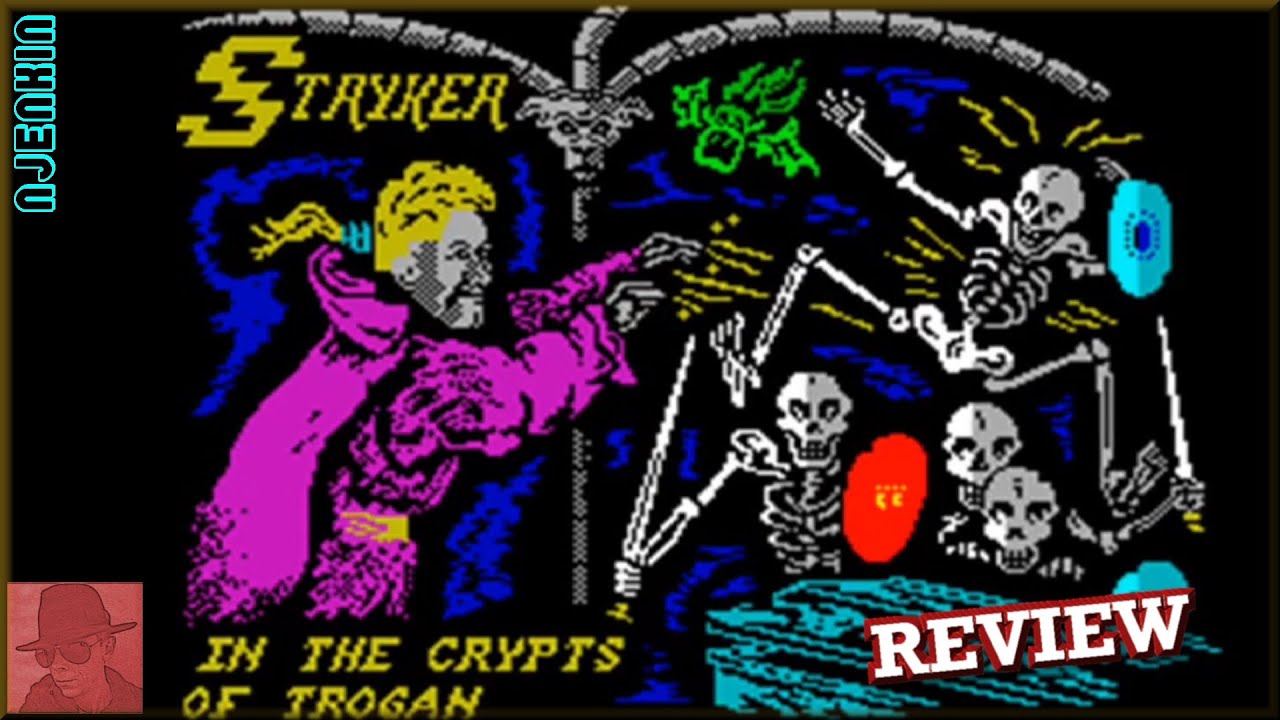 Stryker : In the Crypts of Trogan - on the ZX Spectrum 48K !! with ...