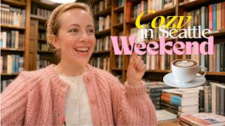 Bookstores, Stationery & Seattle Adventures ☁️ 📚 A Cozy Girl's Weekend