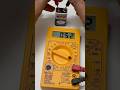 Multimeter use for beginners | Ampere check #learn #electronic #howto #multimeter