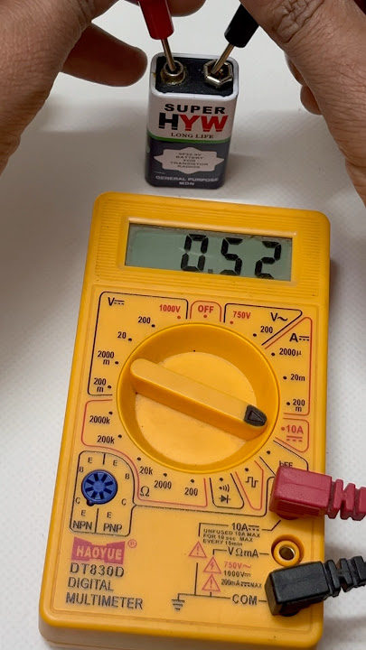 Multimeter use for beginners | Ampere check #learn #electronic #howto #multimeter