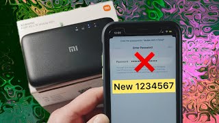 How to change Wi-Fi password on Xiaomi F490 4G LTE screenshot 4