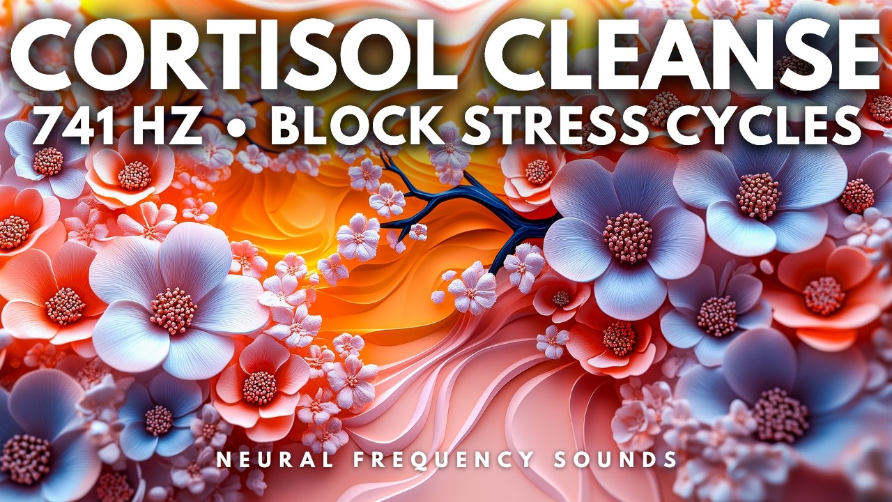 741 Hz 🌿 Emotional Reset – Release Deep Stress & Restore Inner Stability | 8 Hour Meditation Music