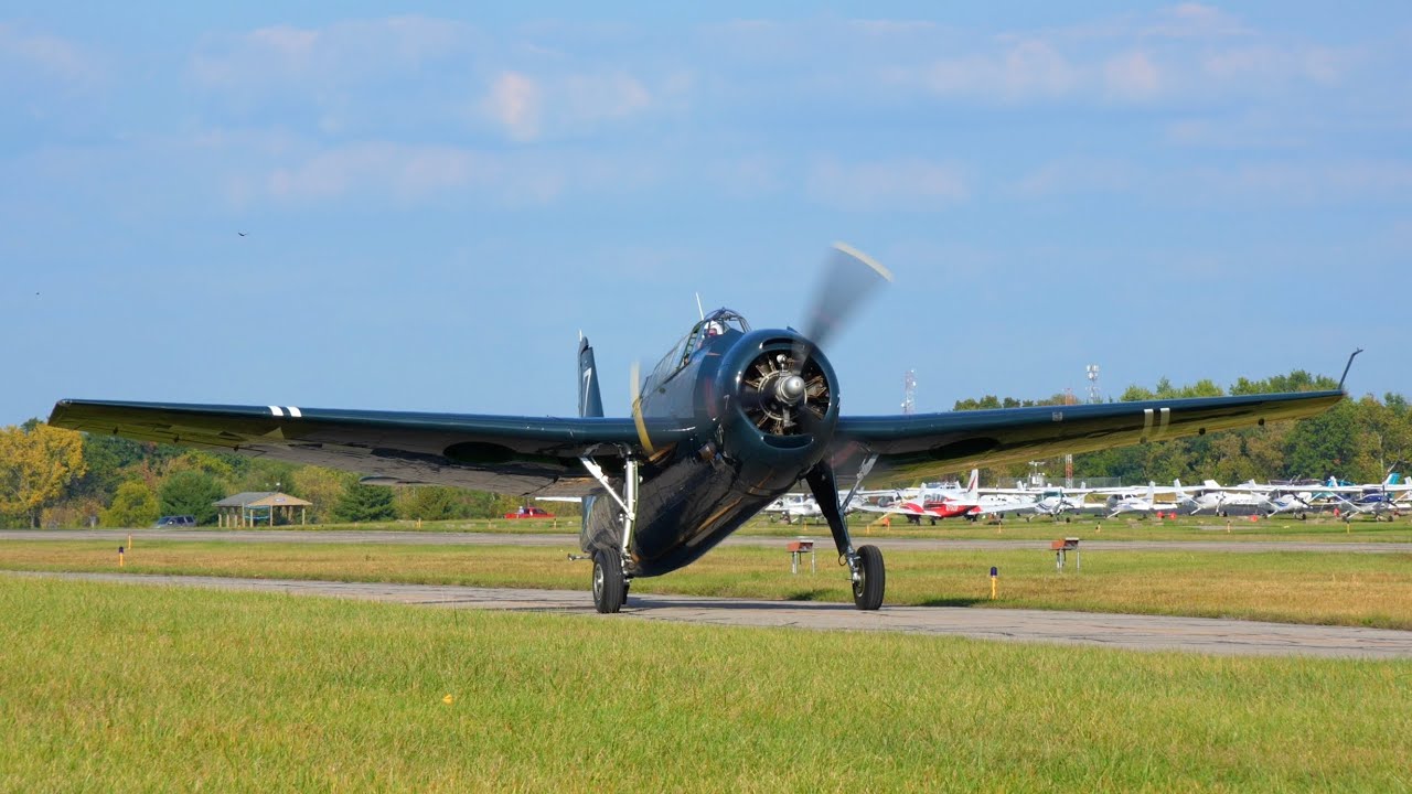 (4K) TBM Avenger Highlights | Warbirds Showcase 2023