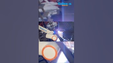 Portable Cobot |Heavy Structure Welding #weldingrobot #cobotwelding #galexonrobotics #shorts#fairino