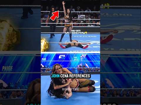 Video Nikki Bella and Paige Got PERSONAL With Their John Cena References on SmackDown!