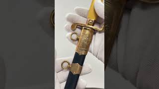 Советский офицерский кортик ВВС 1957 года | Легендарный «ЗиК»  #кортик #ввсссср #офицерскийкортик