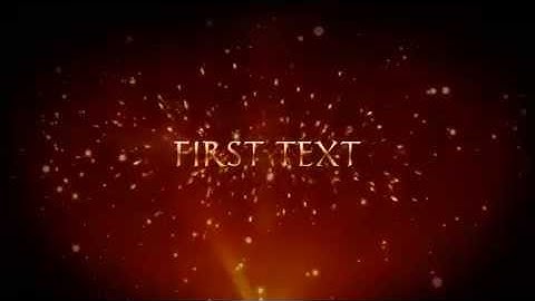 AE CS4 Template Cinematic Text Reveal After Effects Template