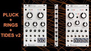 Famous Eerie Halloween Sounds With 2HP Pluck, Rings and Tides v2 | Patches & Racks Net Worth