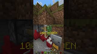 Minecraft Secret Entrance #shorts
