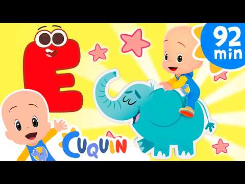 Canción del ABC 🔠🎶 en MAYÚSCULAS y más | Canciones infantiles para bebés con Cleo y Cuquín
