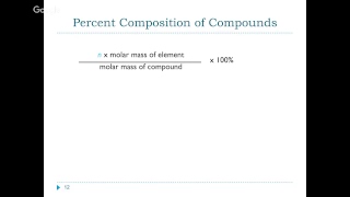 CHM 150 (Chapter 3 Lesson 1)
