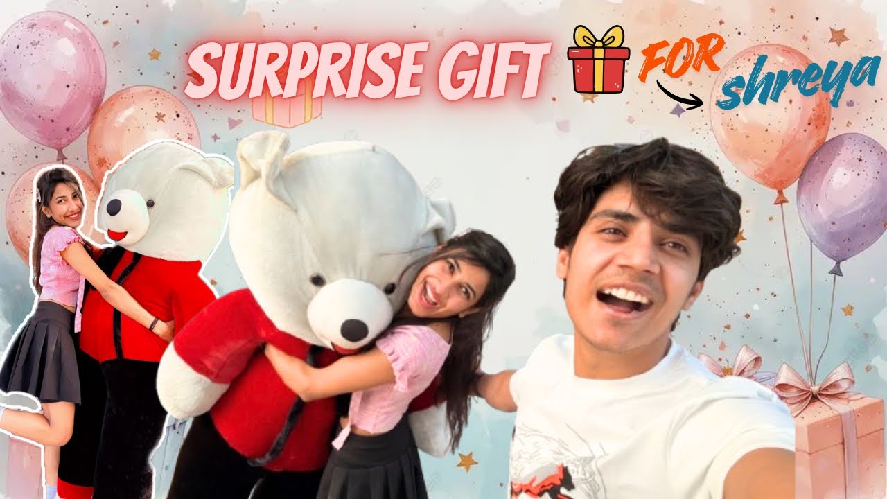 Shreya ko surprise Gift De Diya 🎁👧🏻💕…| Yash Choudhary | Saloni Sonkar 