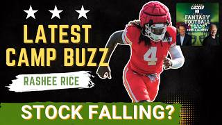 BUZZ: 6 HUGE Stories Coming Out Of NFL Training Camps | Rashee Rice's Stock CRASHING!