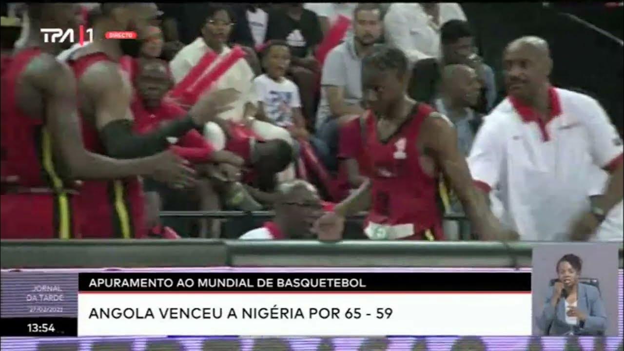 Apuramento ao mundial de basquetebol - Angola venceu a Nigéria por 65 59 