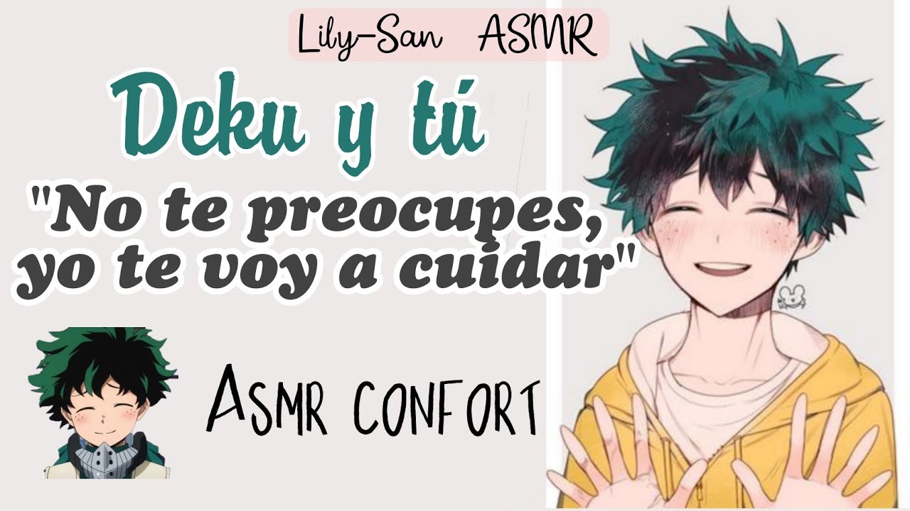 Deku te cuida cuando te enfermas⛑️💚| ASMR Roleplay | Lily-San ASMR