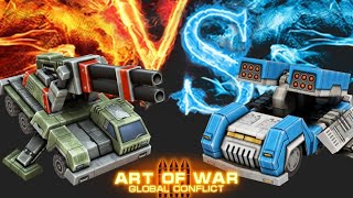 Art of War 3.Град vs Мамонт. врезались в режиме 3х3.👍